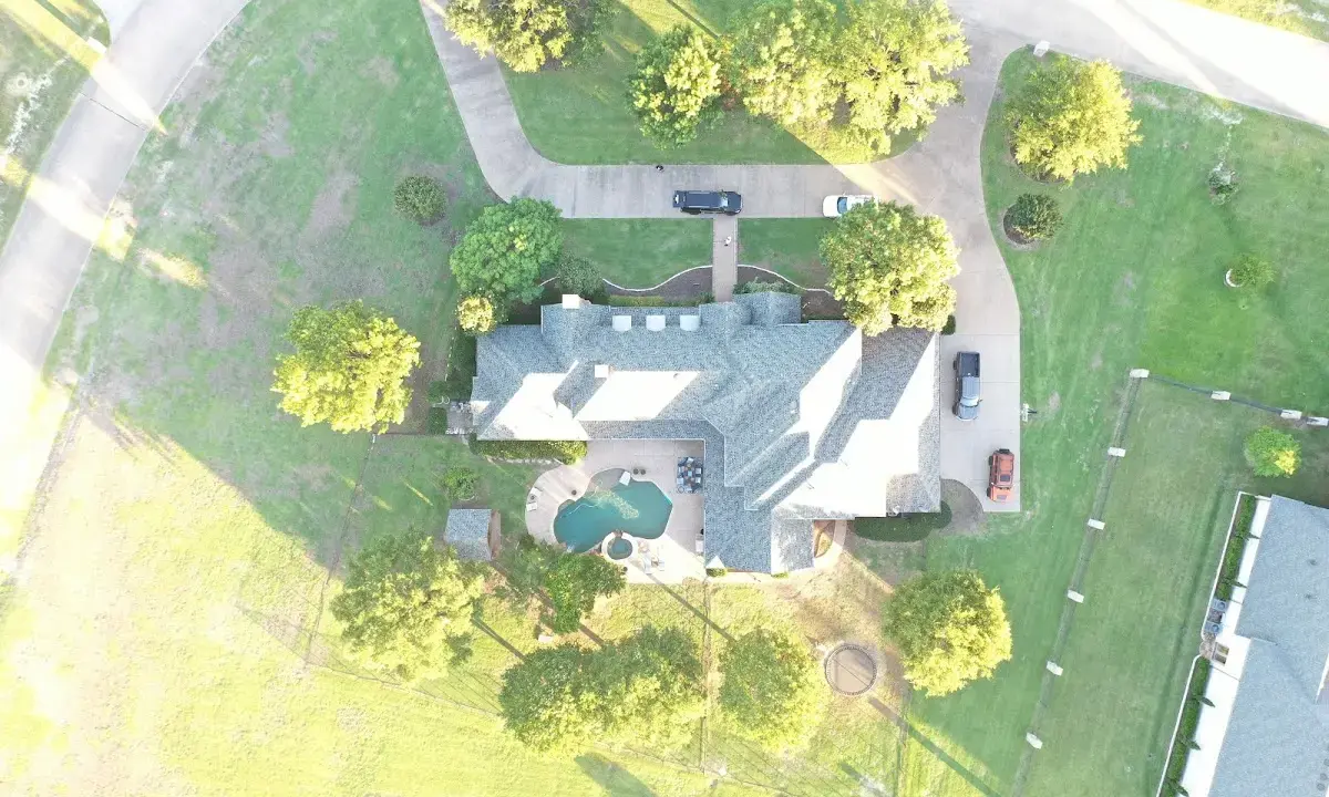 New shingle roof installation on a home in Baker City